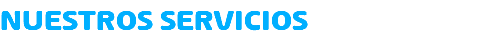 NUESTROS SERVICIOS